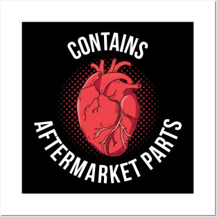 Aftermarket Funny Heart Disease Awareness Gift Posters and Art